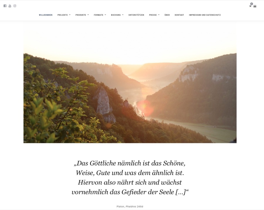 Ansicht der neu gestalteten VIOLONISTO-Homepage