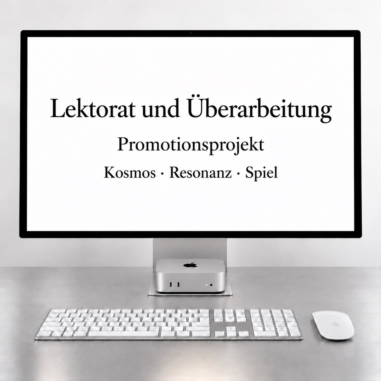 Entstehung des Anthropologie-Projekts – Integration – Verstetigen – Wissenschaft